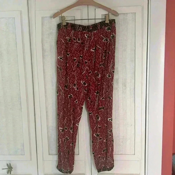 Fat Face Phantom Trousers Sz 10 Pants Drawstring Viscose Joggers - Picture 6 of 6